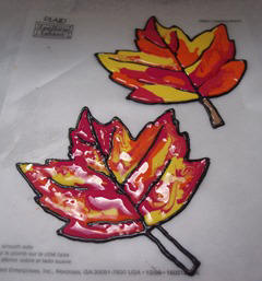 Fill your shape with Liquid Rainbow paint up to the leading paint